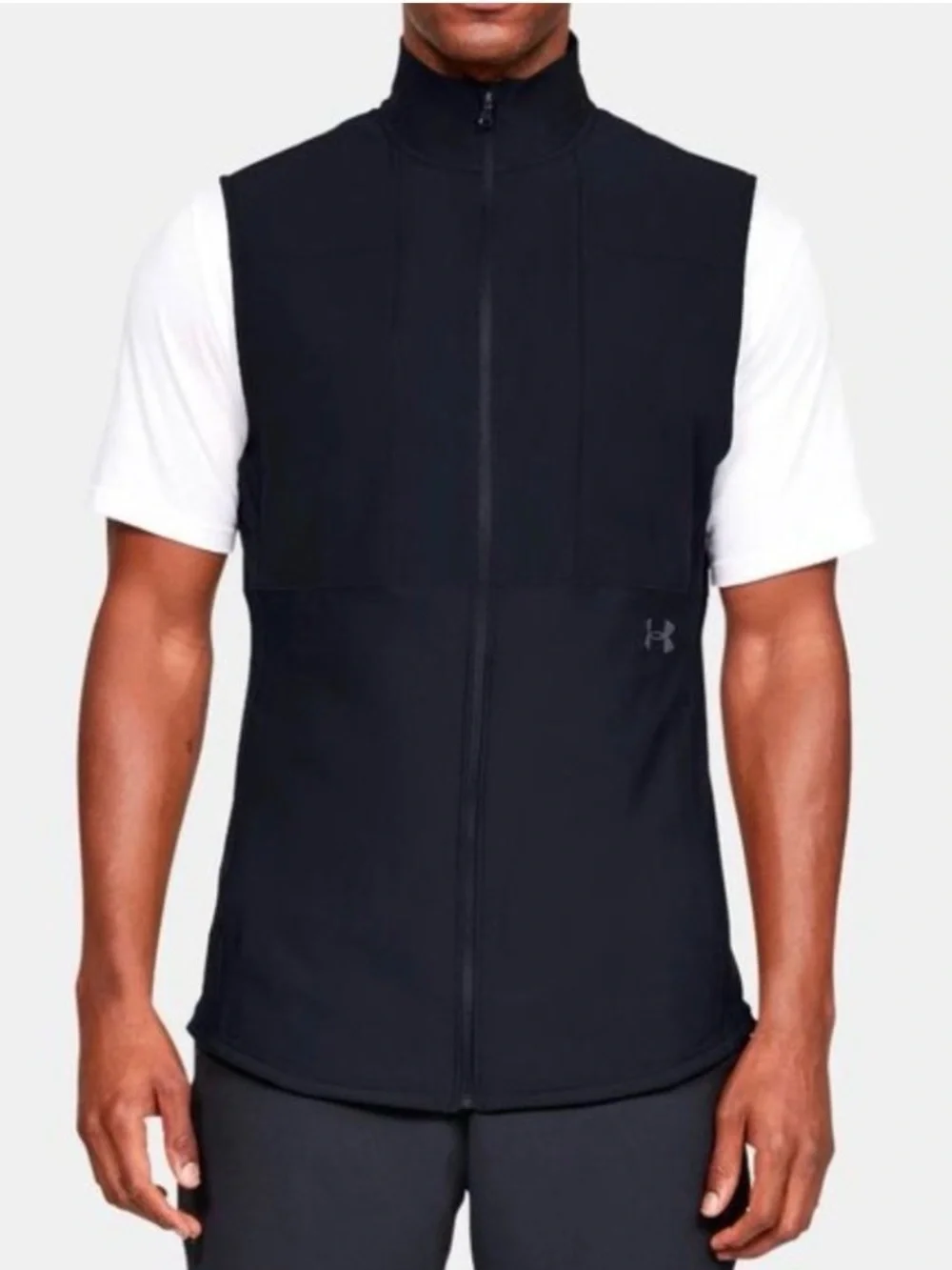 NWT Under Armour Vanish Hybrid Vest | Men's Fitted Athletic Full Zip | XL